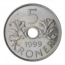 5 Kroner 1999, kv. Proof thumbnail