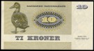 Danmark: 10 Kroner (1976), kv. 0 (Nr.14), bakark medfølger thumbnail