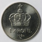 1 krone 1980 , kv. 0 thumbnail