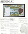 Senegal: 500 Francs 1992, #710Kb, kv. 0 (Nr.108), bakark medfølger thumbnail