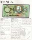 Tonga: 1 Pa'anga (1995) ND, kv. 0 (Nr.10), bakark medfølger thumbnail