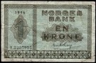 1 kr 1946 I, kv. 1- (Nr. 2595) thumbnail