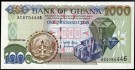 Ghana: 1000 Cedis (1996), kv. 0 (Nr.19), bakark medfølger thumbnail