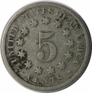5 Cents 1870, kv. G4, (Nr.99) thumbnail