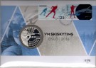 Myntbrev. Nr. 216, VM i Skiskyting Oslo 2016 (SØLV) thumbnail