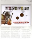 Myntbrev. Nr. 140, Norsk Rock 50 År (Rock'n Roll) thumbnail