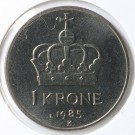 1 krone 1985 , kv. 0 thumbnail