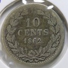 10 Cents 1862, Kv. 1-, (Nr. R473) thumbnail