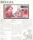 Belgia: 1000 Francs, #147a, kv. 01 (Nr.103), bakark medfølger thumbnail