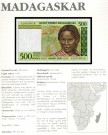 Madagaskar: 500 Francs (1994) ND, #75a, kv. 0 (Nr.105), bakark medfølger thumbnail