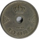 50 Øre 1927, kv. 1 thumbnail
