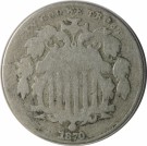5 Cents 1870, kv. G4, (Nr.99) thumbnail