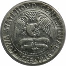 Half Dollar 1946 - Iowa Centennial., Kv.1+ (Nr. 2571) KS thumbnail
