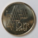 10 kroner 2007 , kv. 0 thumbnail