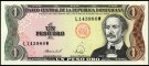 Den Dominikanske republikk: 1 Peso Oro, #126c, kv.0 (Nr.165), bakark medfølger thumbnail