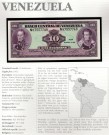 Venezuela: 10 Bolivares 1992, kv. 0 (Nr.30), bakark medfølger thumbnail