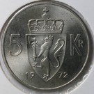 5 kroner 1972 , kv. 0 thumbnail