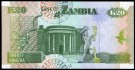 Zambia: 20 Kwacha 1992, #36b, kv. 0 (Nr.36), bakark medfølger thumbnail