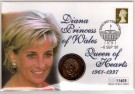 Kongelig myntbrev, SH 06 - Minnebrev Prinsesse Diana thumbnail