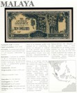 Malaya: 10 Dollars (1942-44) ND, #M7b, kv. 01 (Nr.129), bakark medfølger thumbnail