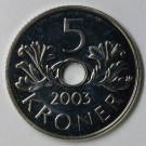 5 kroner 2003 , kv. 0 thumbnail