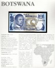Botswana: 2 Pula 1982,#7d, kv. 0 (Nr.34), bakark medfølger thumbnail