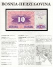 Bosnia-Herzegovina: 10 Dinarer 1992, kv. 0 (Nr.4), bakark medfølger thumbnail