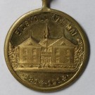 17. Mai. 1914, Eidsvollsbygningen, JA.66, Forgylt bronse m/hempe (1) thumbnail