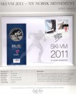Myntbrev. Nr. 155, SKI-VM 2011 - Ny norsk minnemynt (Sølv) thumbnail
