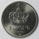 1 krone 1976 , kv. 0 thumbnail