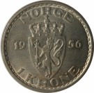 1 krone 1956, kv. 0  (Nr. 1473) thumbnail