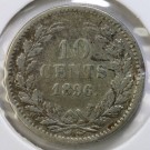 10 Cents 1896, Kv. 1-, (Nr. R474) thumbnail