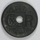 25 øre 1942, N, Kv. 1/1+, / Danmark thumbnail
