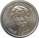 Myntbrev. Nr. 115,  Halldis Moren Vesaas 1907-2007 (Sølv) thumbnail
