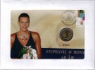 Kongelig myntbrev, SH 47 - Prinsesse Stephanie av Monaco 40 år thumbnail