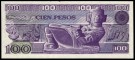 Mexico: 100 Pesos 1982, #74c, kv.0/01 (Nr.152), bakark medfølger thumbnail