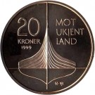 20 kroner 1999 , kv. 0 (Viking) thumbnail