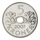 5 Kroner 2007, kv. Proof thumbnail