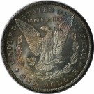 Morgan Dollar 1883 O, (Nr.2983), kv god .01, Nydelig regnbuepatina thumbnail