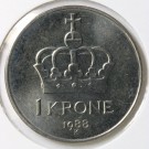 1 krone 1988 , kv. 0 thumbnail