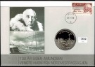 Myntbrev. Nr. 104, Roald Amundsen, hjemkost fra N.Vestpassasjen (Sølv) thumbnail