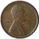 One Cent 1915, Lincoln, kv. 1+/01 thumbnail