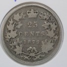 25 Cents 1872, Kv. 1- (Nr. 2185) - KM#5 thumbnail