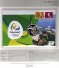 Myntbrev. Nr. 222, OL Rio 2016 (SØLV) thumbnail