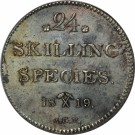 24 Skilling 1819,  Carl XIV Johan, kv. 01, (Nr. 1192) thumbnail