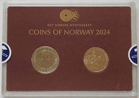 Norsk myntsett, hardplast