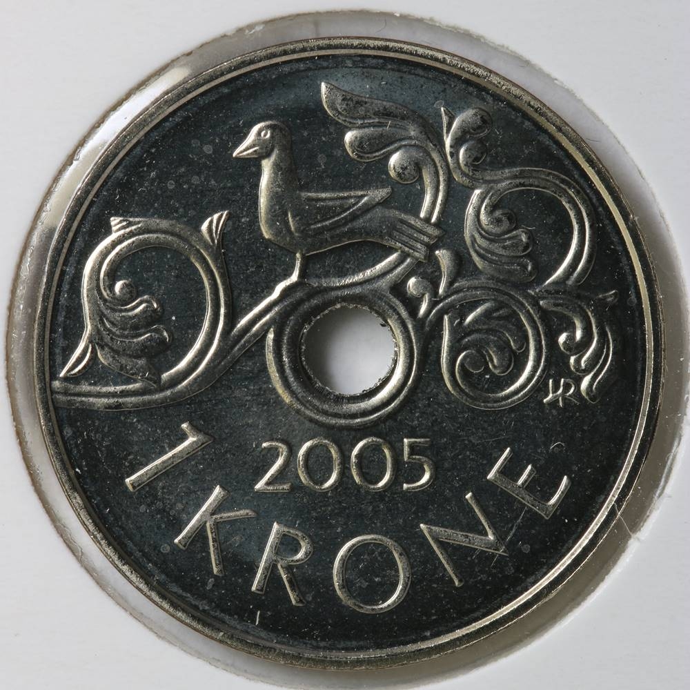 Eksempelbilder, Metall: Kobbernikkel, Brutto: 4,35 gram, Diameter: 21mm